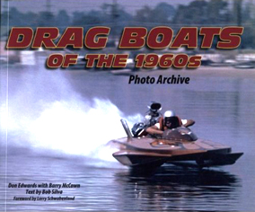 Drag Boats of the 60's paperback book